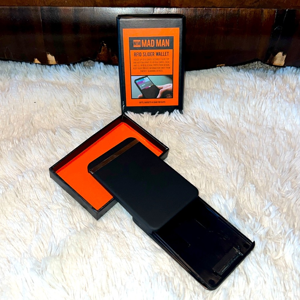 MAD MAN RFID SLIDER WALLET